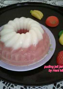 Puding jeli jambu biji