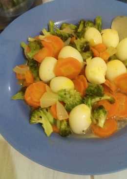 Cah Brokoli Wortel Telor Puyuh Gurih