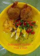 Soto Ayam Santan (Soto Kuning Bogor)