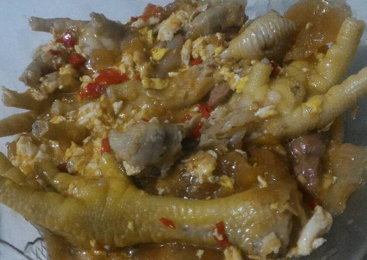 Resep Seblak ceker  oleh rifdah rifia Cookpad