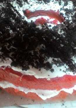Bolu Red Velvet Oreo Empuk