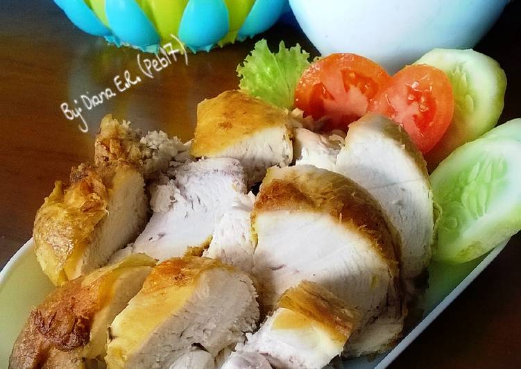 bahan dan cara membuat Ayam Goreng Garing ala Kanton