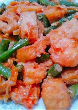 Udang Merah Kacang Panjang