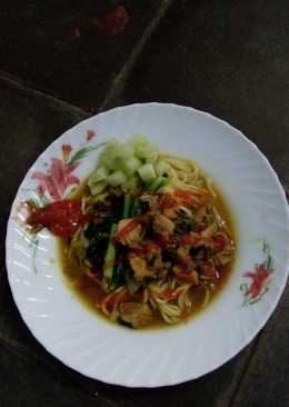 Mie ayam acar