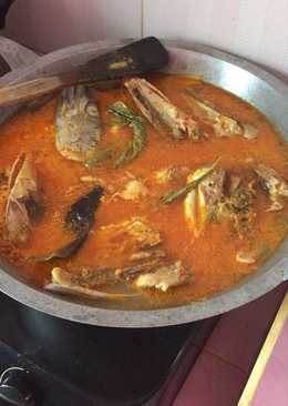 Asam padeh kepala ikan tenggiri