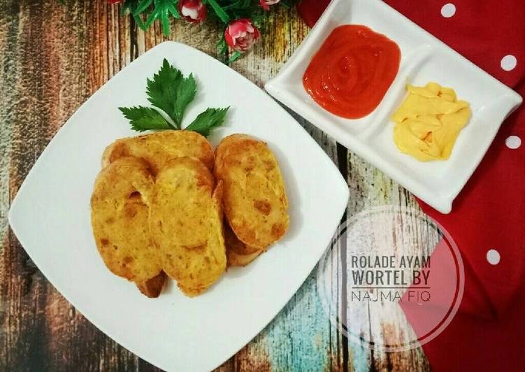 Resep Rolade ayam wortel Karya Najma Fiq