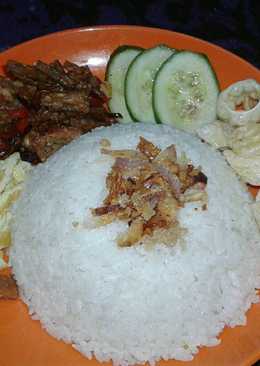 Nasi Uduk Rice Cooker