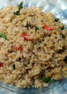 Nasi Goreng Singkat Racik + Bawang putih