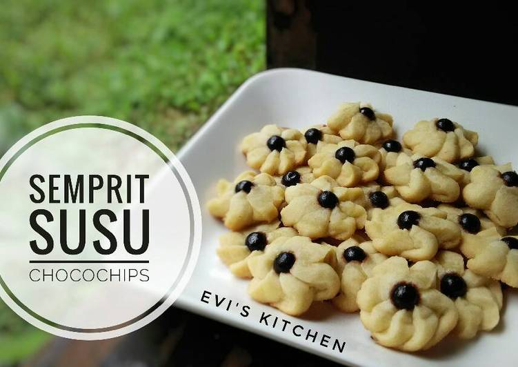 resep Semprit Susu No Oven (teflon)