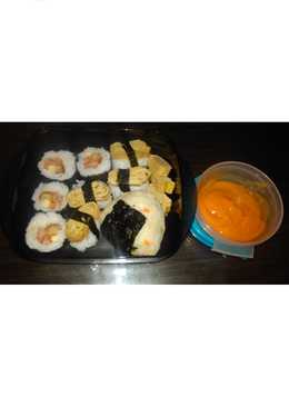 Bento set : Tamago sushi