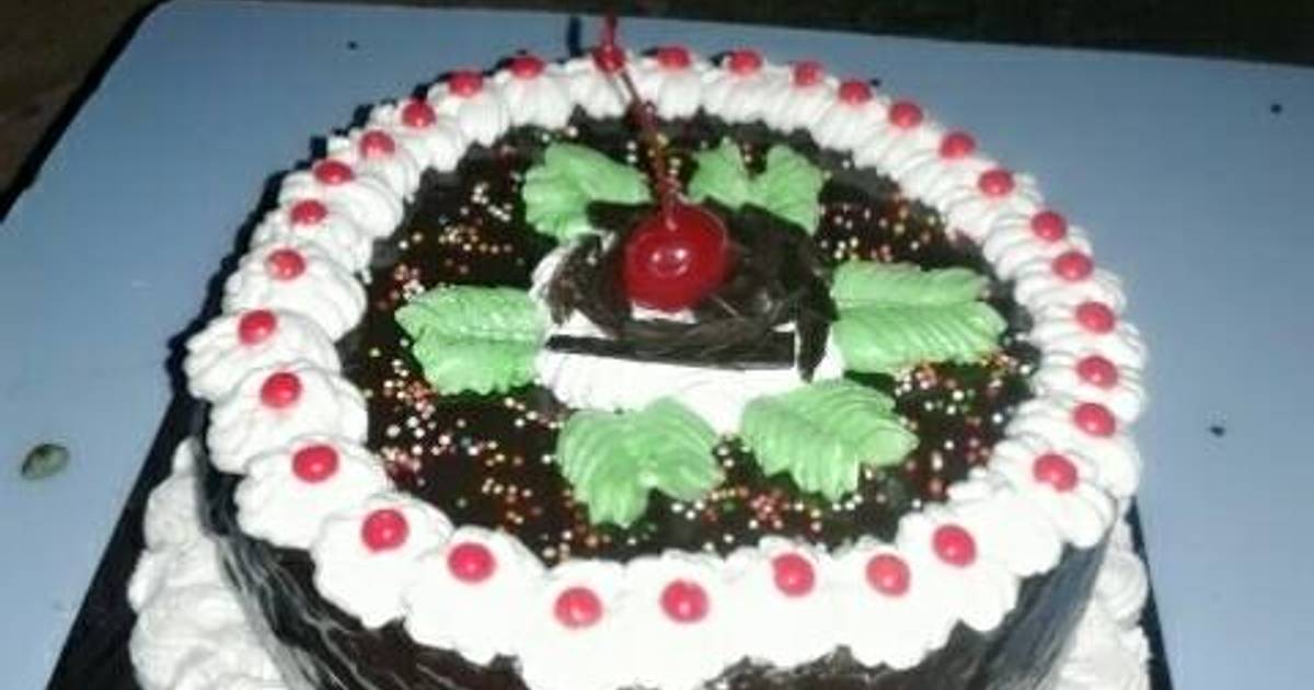 Resep Black forest mini