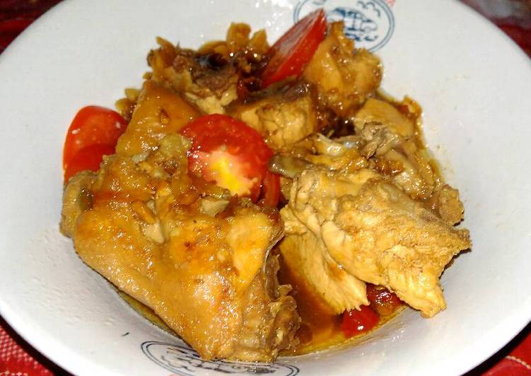 resep masakan Ayam kecap pedas manis murah mudah