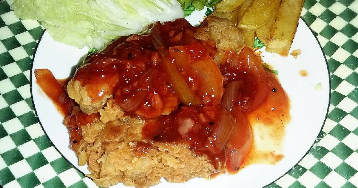  Resep  barbeque  chicken crispy  steak oleh Neny Septya Cookpad