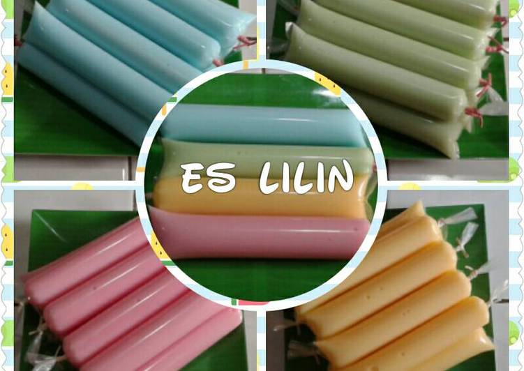 resep masakan Es Lilin Pop Ice