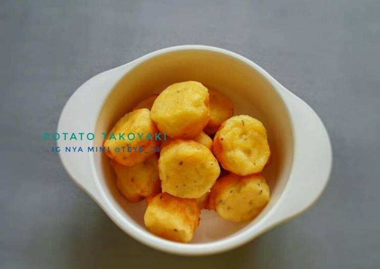 resep lengkap untuk ??Potato takoyaki??