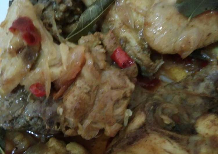 resep makanan Ayam Goreng Berlada