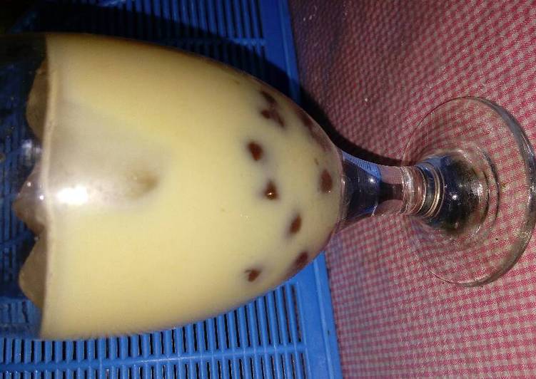 resep masakan Bubble Pearl Milk Tea