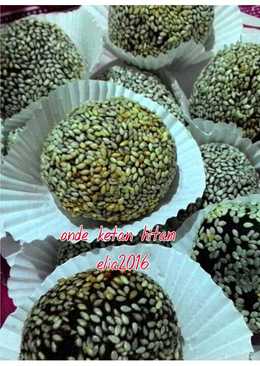 onde ketan hitam filling durian