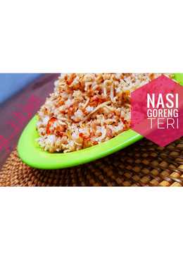 Nasi goreng teri simple