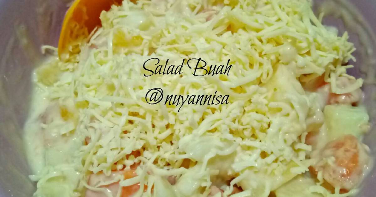 48 resep  salad  buah  bisnis  enak dan sederhana Cookpad