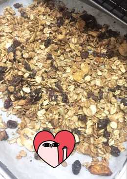 Granola mudah dan praktis sehat