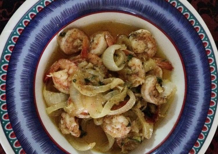 gambar untuk resep Udang garlic butter