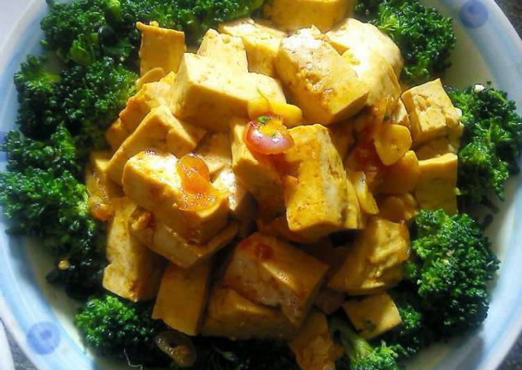 resep makanan Brokoli Cah Tahu