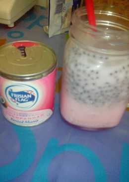 Es selasih susu coco pandan