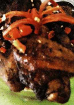 Sayap ayam goreng mentega