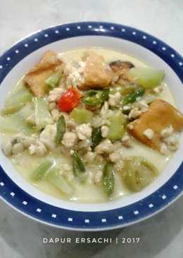 Sayur lombok ijo tahu tempe
