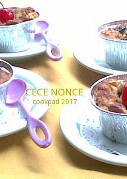 Puding Roti & Apel Panggang #Sarapan Keluargaku hari ke 5