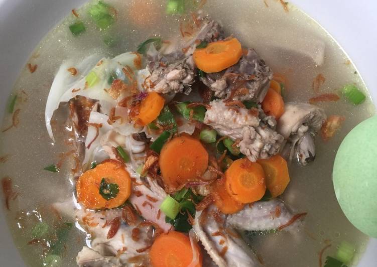 Resep Sop Ayam Kampung Karya Dapur Farrand
