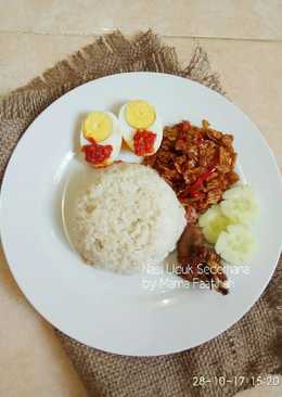 Nasi Uduk Sederhana (ricecooker)