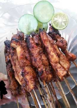 Sate ayam pedas manis