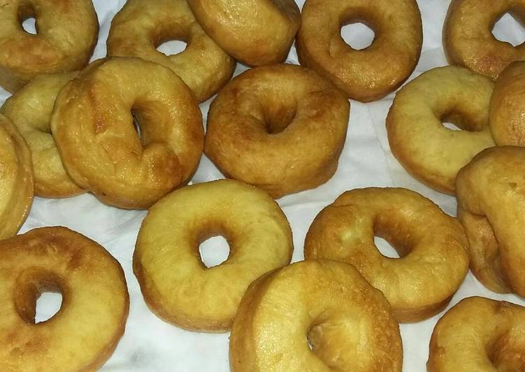 resep masakan Donat kentang menul-menul (lembut) ????????