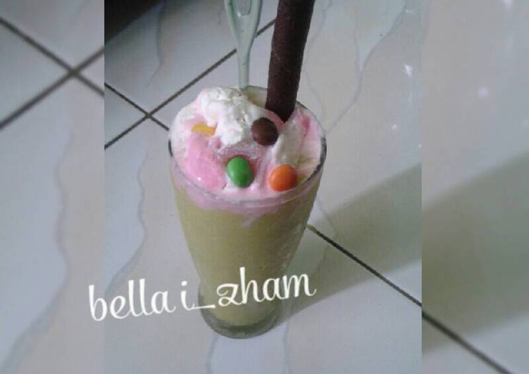 Resep Jus almel [alpukat melon] Oleh Bella IzHam Jsc