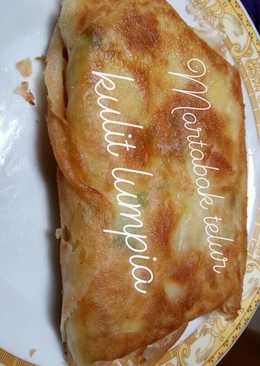 Martabak telur kulit lumpia