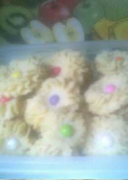 Kue Semprit pelangi Apa adanya