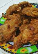 Sayap ayam goreng kriuk