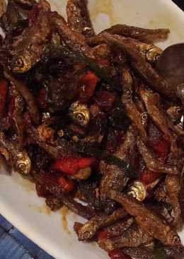 Tumis Mercon Ikan Bilis/ Balita