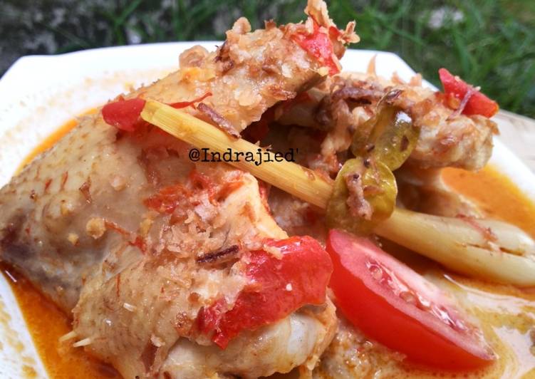 resep lengkap untuk Kari Ayam