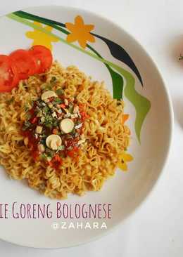 Mie Goreng Bolognese