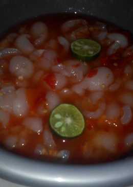 Asinan rambutan asam manis pedas