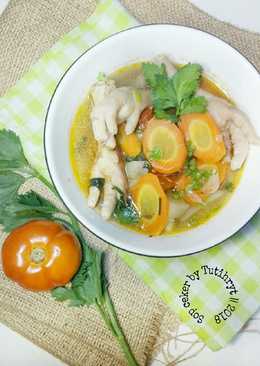 Sop ceker bumbu iris