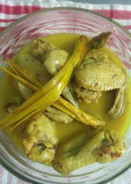 Opor kuning sayap ayam