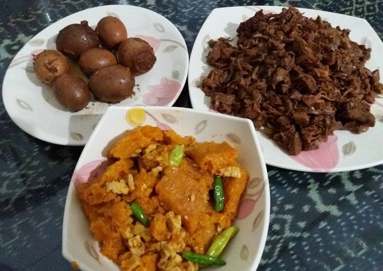 cara membuat Gudeg Jogja