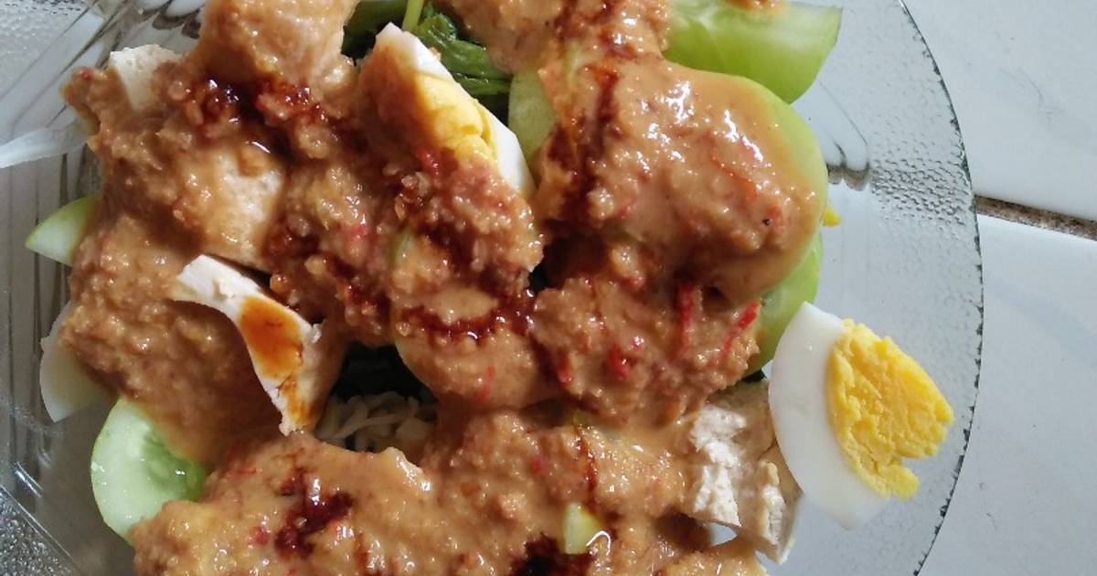  Resep  Gado  gado  bumbu kacang oleh Shinta maulida Cookpad