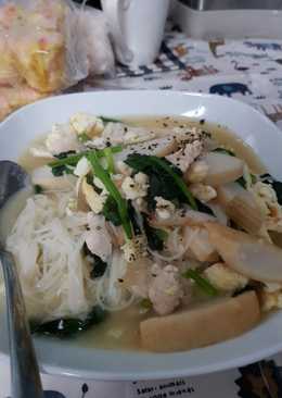 Misua Ayam dan Otak-Otak