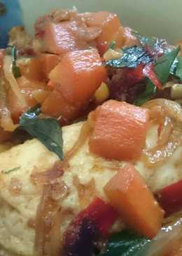 Tumis telur ceplok kecap