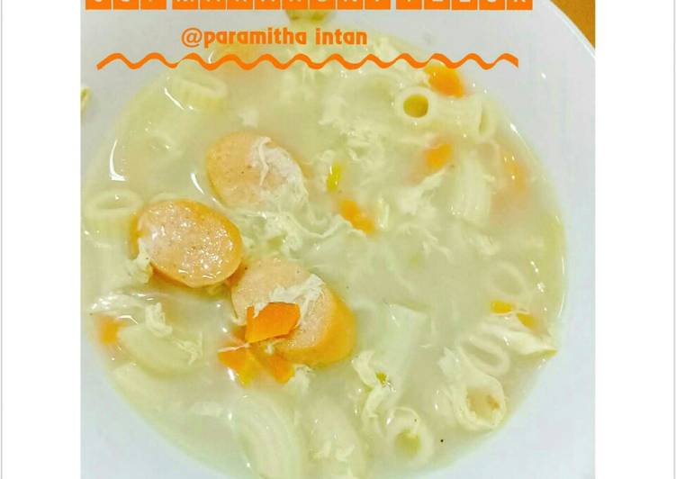 resep masakan Setup makaroni sosis